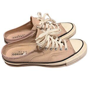 Converse Chuck Taylor Mule Slip-On Sneakers Pink/Lavender Canvas Women’s 9